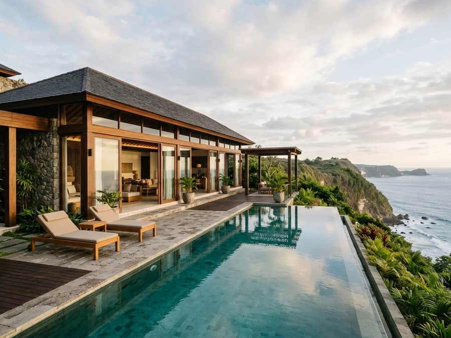 Coastal Indonesian asset held under precise management